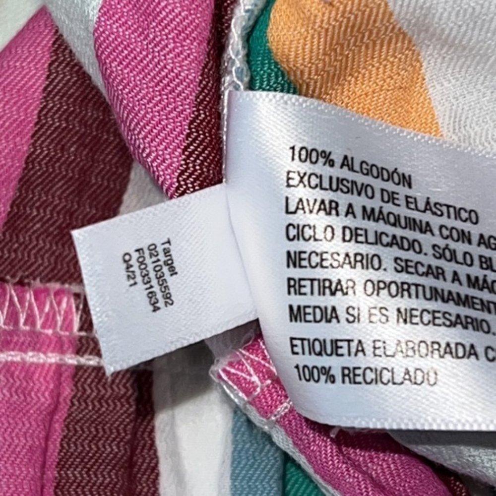 Ava & Viv Colorful Stripes Flutter Sunkissed Tier… - image 8